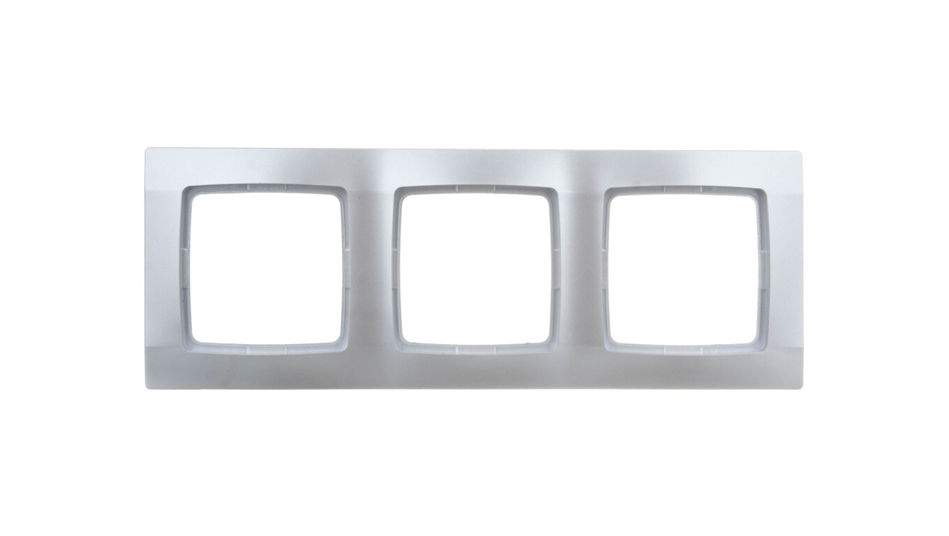 KARO Triple frame silver pearl R-3S / 43 /T2UK