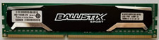 Ballistix Sport 4GB RAM PC3-12800 DDR3-1600 SDRAM BLS4G3D1609DS1S00