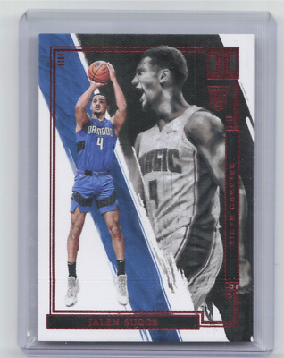 2021-22 Panini Impeccable Jalen Suggs #100 Rookie Asia Red Foil