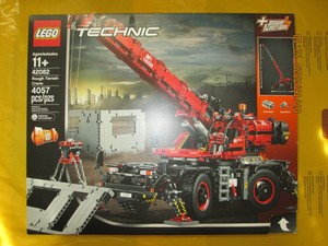 lego 42082 technic rough terrain crane construction vehicle toy