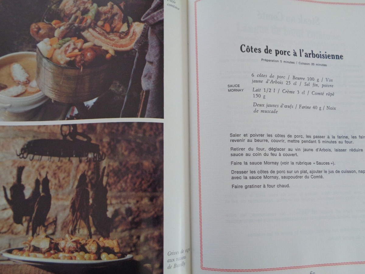 Cuisine franc-comtoise d’hier et d’aujourd’hui : 134 recettes Cuisine franc-comtoise - broché - Marc Faivre, Didier