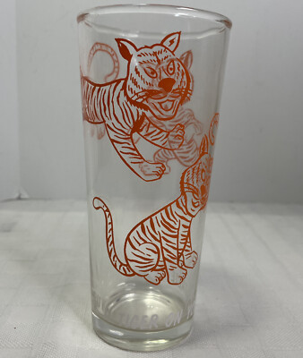 Esso Put A Tiger On Your Table Glass Exxon Mobil Tony Vintage 1960s Rare