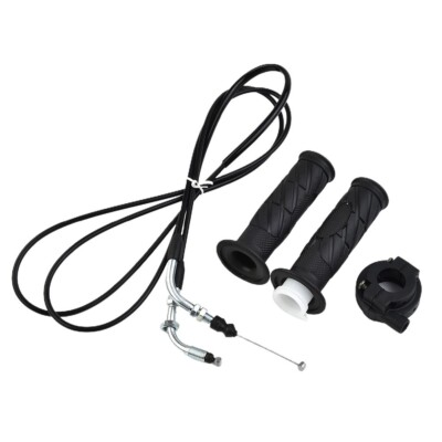 2Pcs Moped Scooter Throttle Turn Handlebar Grip Cable for GY6 125-150CC ATV Bike