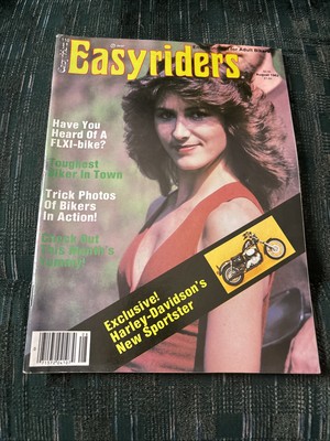 1982 August Easyriders Magazine 49 Pan-Shovel 1926 JDH Two-cam David Mann Art