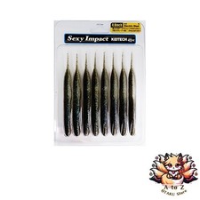NEW KEITECH Sexy Impact Worm 4.8 inch #440 Electric Shad 4.8SX