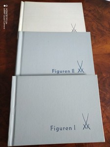 3 Kataloge Figuren I, II und III der  Porzellanmanufaktur Meissen 