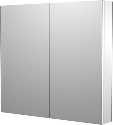 Sunrosa Mirrored Medicine Cabinet Soft Close 30x31.5 White Surface Mount