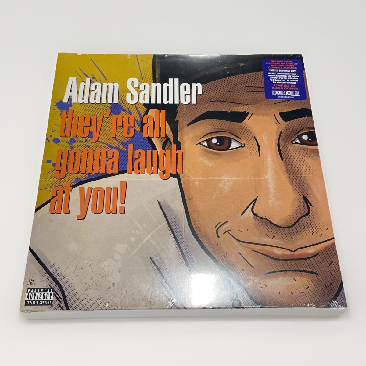 Adam Sandler They're All Gonna Laugh At You RSD 2026 Orange Vinyl
