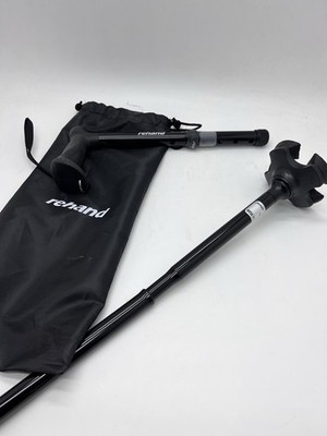 ReHand Spazierstock faltbar verstellbar 78 - 96 cm Sichere große Fuß