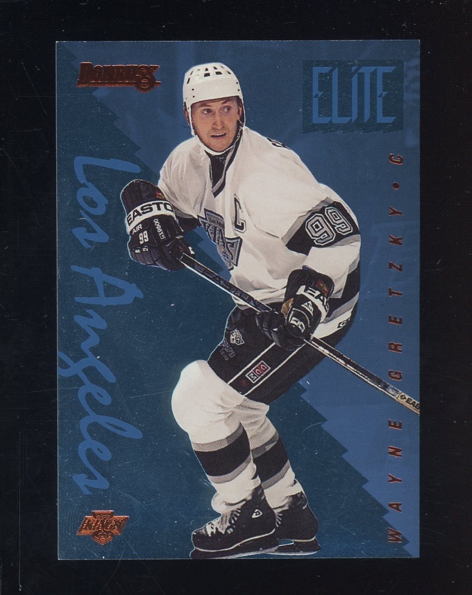 1995 Donruss Elite Hockey #7 Wayne Gretzky Kings HOF /10000