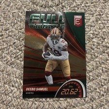 Deebo Samuel 2022 Panini Donruss Elite Full Throttle Insert #FT14 49ers NFL
