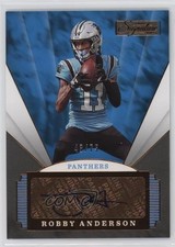 2020 Panini Chronicles Signature Series Bronze 43/75 Robby Anderson Auto 0c2