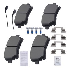 4x Bremsbeläge Hinten for VW Transporter T5 T6 Multivan Caravelle 7H0698451B