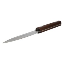 Paulaner Weissbier Echtholz Edelstahl Grillmesser BBQ Messer Fleischmesser