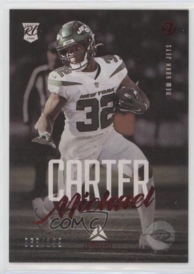 2021 Panini Chronicles Luminance Update Rookies Red 68/199 Michael Carter RC 6k8