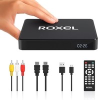 Roxel Mini DVD Player with HDMI & AV Output, USB & TF Card Playback - MDP-01