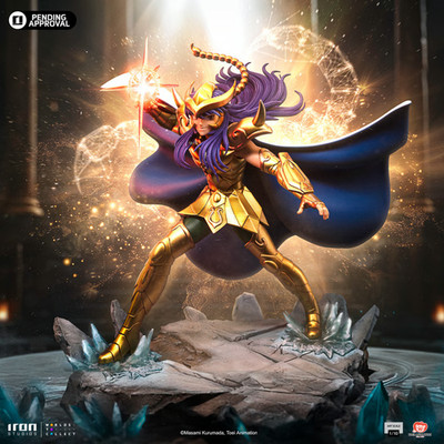 Saint Seiya Scorpio Milo Gold Stoff 1/10 Statue Miro Iron Studios