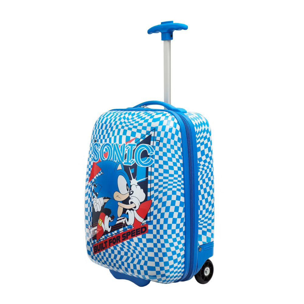 Sonic the Hedgehog Kids' 16.5" Hard-Side Carry-On Luggage fo