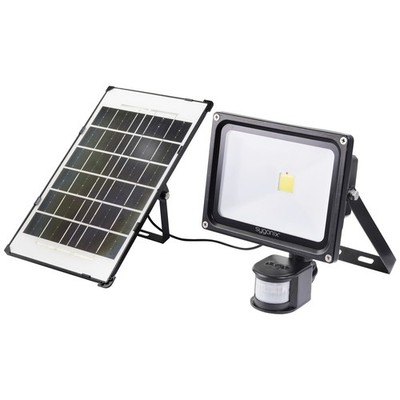 Sygonix  SY-5461110 Solar-Spot mit Bewegungsmelder  30 W Leuchtfarben: Neutra...