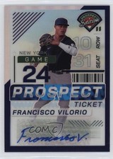 2024 Prospect Edition Purple Prizm Signatures 85/125 Francisco Vilorio Auto 0b6c