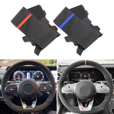 DIY Auto Lenkrad Leder Abdeckung f&uuml;r Mercedes Benz W177 V177 W247 W205 C118 W213