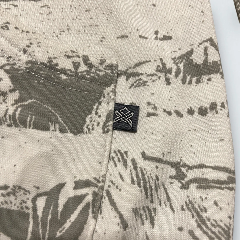 Sudadera con Capucha Salón Zafiro De Colección Para Hombres M Blanca Cremallera Completa AOP Calavera de Azúcar Tribal Y2K Foto 4 de 4