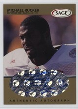 1999 SAGE Auto Gold 90/200 Mike Rucker #A43