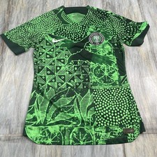 NIKE Nigeria National Team Jersey Mens Medium 2022 Home Soccer DN0696-329 NWOT