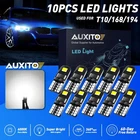 For RV/Trailer 10x White T10/921/194 12V Backup Reverse CANBUS LED Light Bulbs