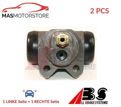 RADBREMSZYLINDER TROMMELBREMSE PAAR HINTEN ABS 2808 2PCS P NEU OE QUALITÄT
