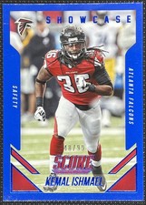 2015 Score - Showcase Kemal Ishmael #289 Blue /99 Atlanta Falcons
