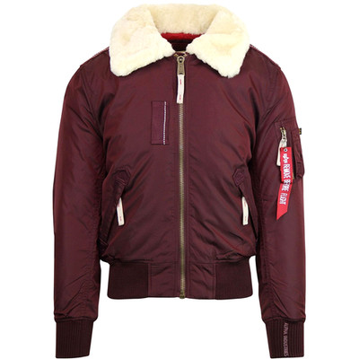 Men's ALPHA INDUSTRIES INJECTOR MA1 Flight Aviator WINTER Bomber Jacket Coat M