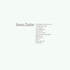 James Taylor: Greatest Hits (CD) DISC + FRONT & BACK CVR ART - NO CASE - VG