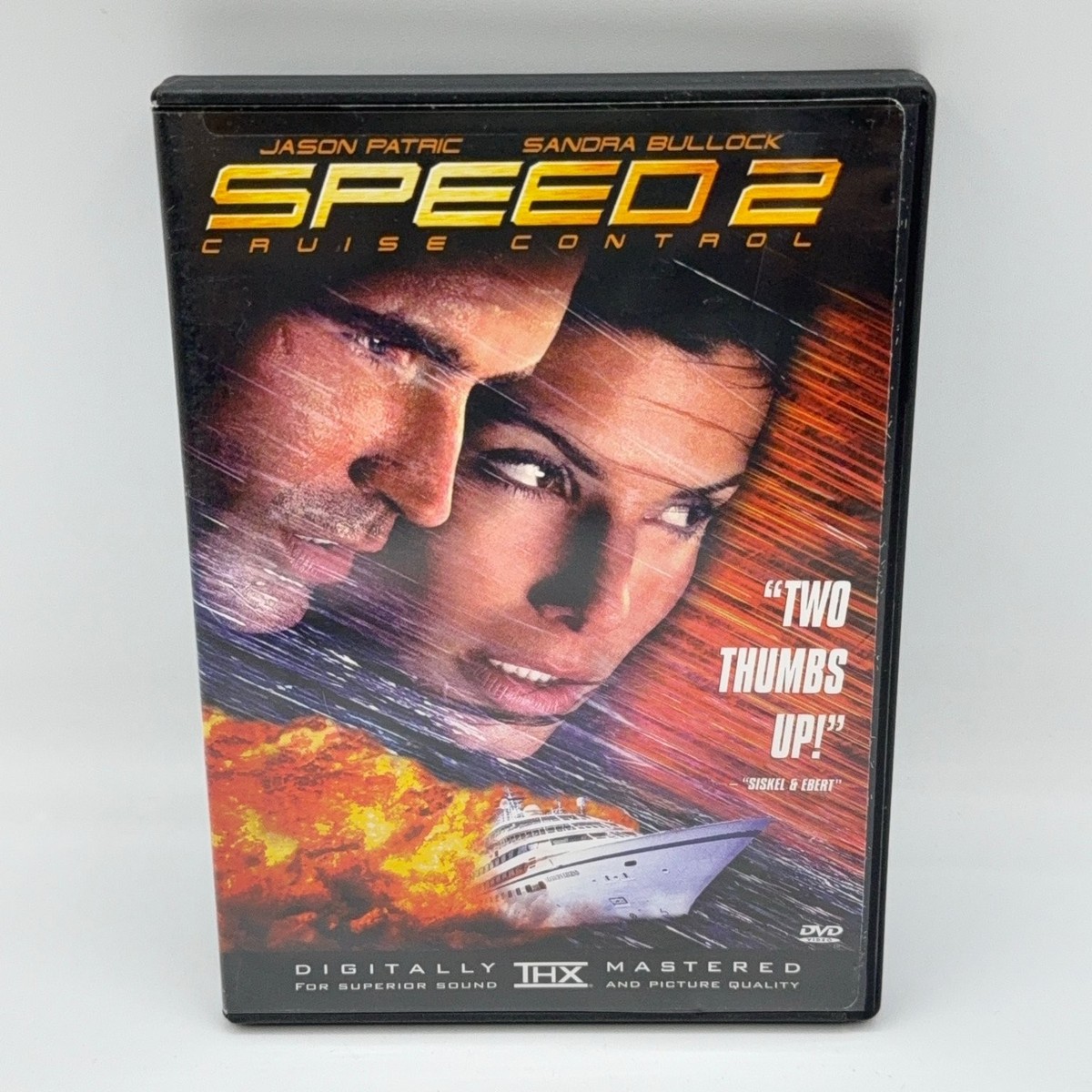 Speed 2 Cruise Control DVD 1997 Widescreen THX Sandra Bullock