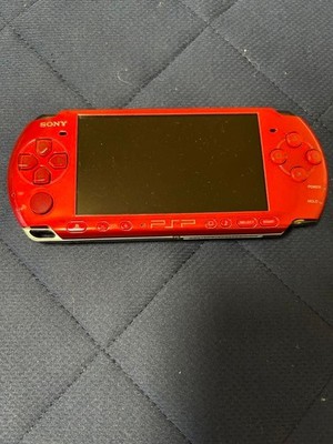 Sony PSP3000 Rot Handheld-Konsole mit Case