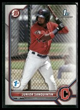 2022 Bowman 1st Edition #BPPF-80 Junior Sanquintin