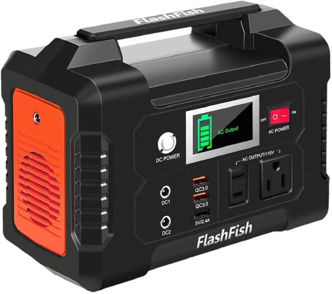 Flashfish E200 200W Portable Power Station 40800mAh Solar Generator 18490₽