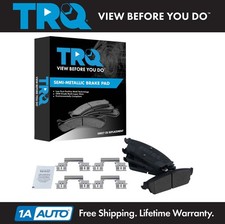 TRQ Rear Posi Metallic Disc Brake Pads Set for Chevy Tahoe GMC Truck