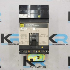 Square D FH36030 Circuit Breaker 600V 30A 65kA