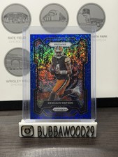 2023 Panini Prizm - Deshaun Watson #65 Blue Sparkle Prizm /96