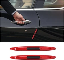 2 PCS Car Door Edge Guard Protectors, Anti-Collision Silicone Side Door Edge Sti