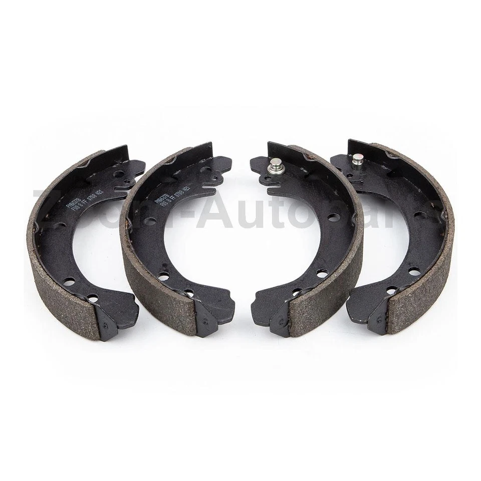 Front Rear Ceramic Brake Pads + Drum Brake Shoes for 1991-1992 Saturn SC - Image 3 of 4