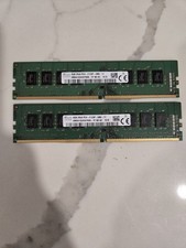 16GB SK Hynix HMA41GU6AFR8N-TF 2x8GB 2Rx8 PC4-2133P DDR4-2133MHz UDIMM RAM