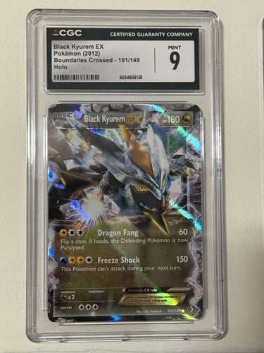 Black Kyurem-EX graded CGC 9 for sale on eBay