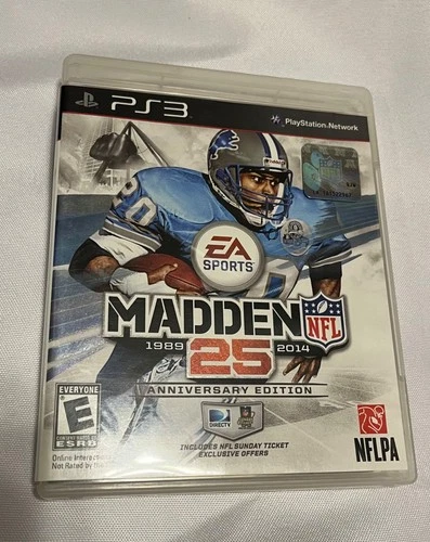 Madden NFL 25th Anniversary Edition (2014) – Complete Football Action | PS3