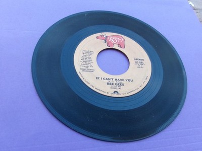 The Bee Gees -RSO 45 Good+ Stayin' Alive/If I can't Have You-1977