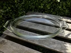 VTG PYREX Clear Glass Lid 943-C-26 Cover For Oval Casserole Dish