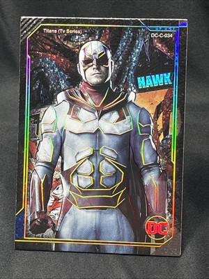  HAWK 2022 DCEU Trading Card  DC-C-034 Titans Tv Series