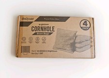 GoSports Cornhole Bean Bags 4 Pack - Regulation All Weather - Bright Green