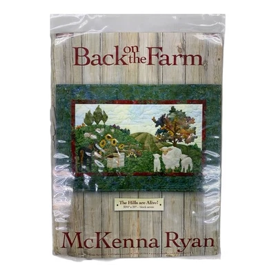 Back On The Farm Quilt Pattern By McKenna Ryan Block Seven The Hills are Alive - Image 1 of 2